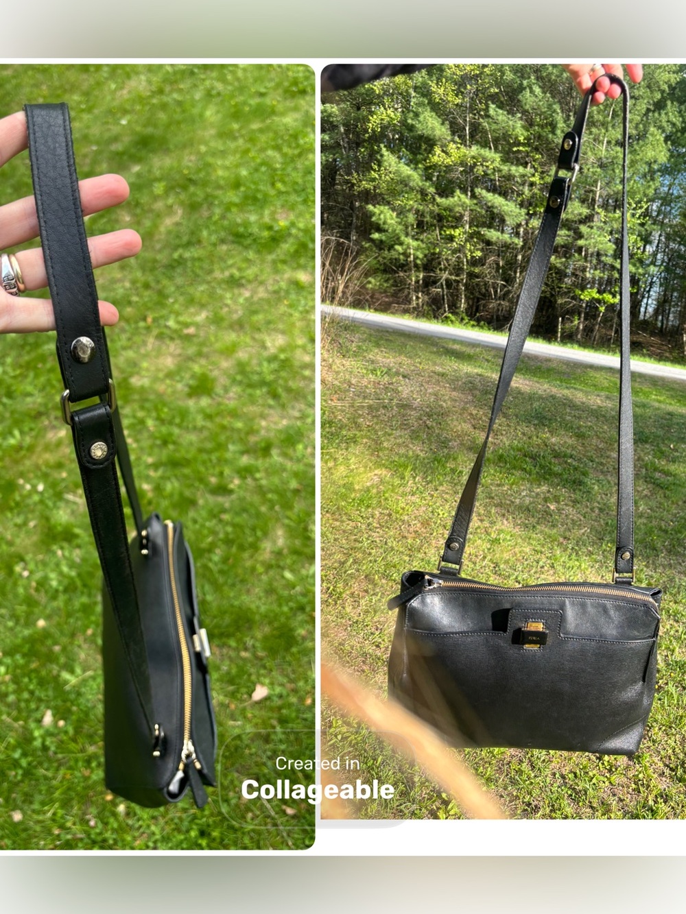 Furla Leather Shoulder Bag - Picture 16 of 17